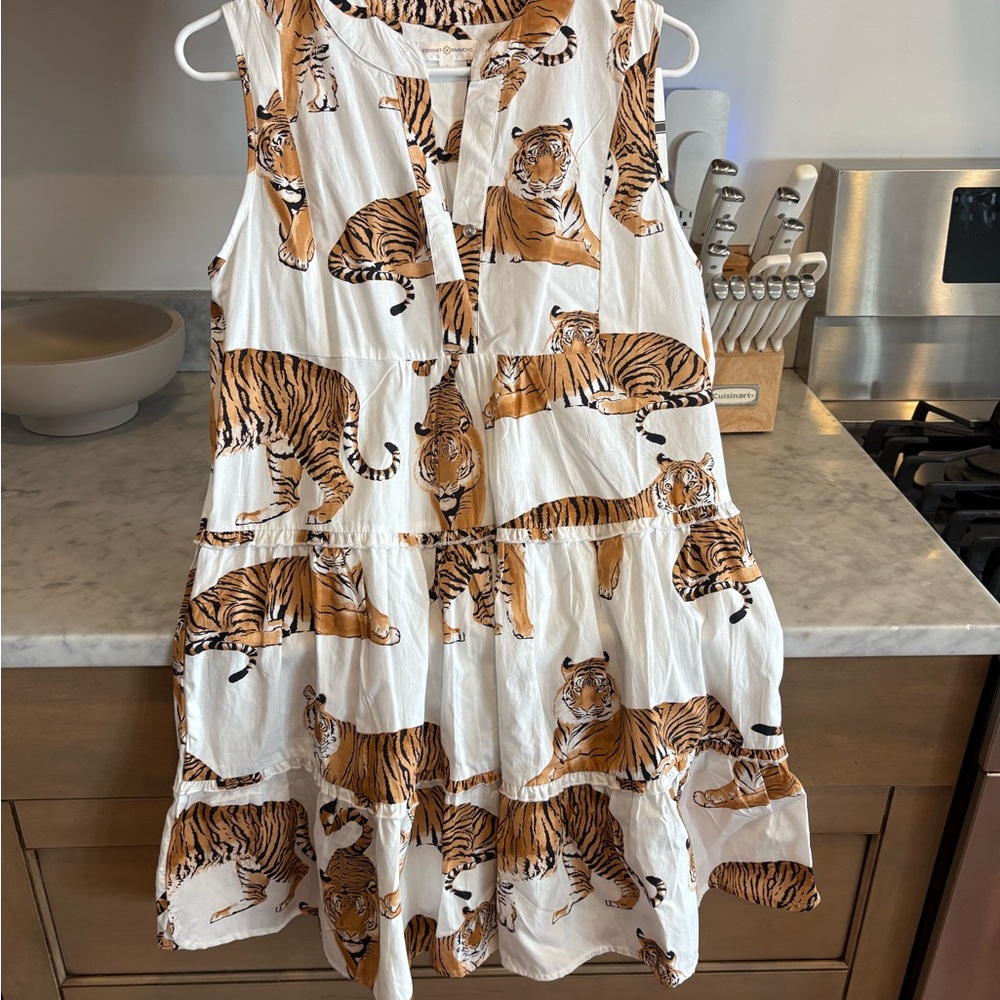 Stewart Simmons  Sleeveless Dress